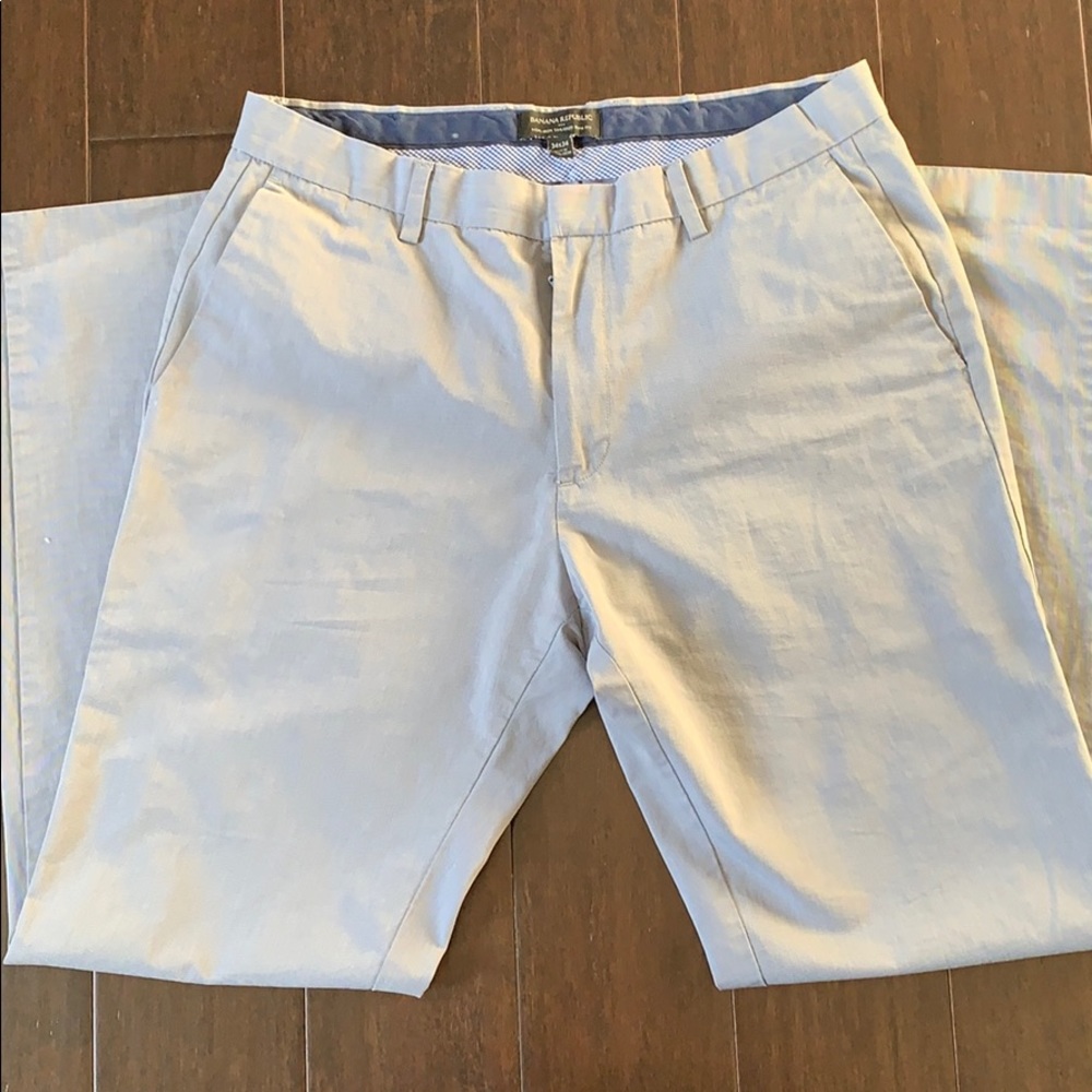 Non-Iron Tailored Slim-Fit Dress Pants